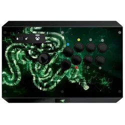 Razer Atrox (Xbox One S, Xbox One X, Xbox Series S, Xbox Series X), Gaming Controller, Schwarz, Grün