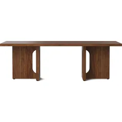 Androgyne Kaffeetisch 120 cm Nuss