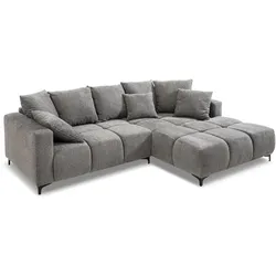 filippo Ecksofa Cleo Stoff Blaugrau