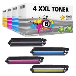 Druckfuxx, Toner, Kompatibel Brother TN-248 XL Toner 4er Set DCP-L3515CDW HL-L3220CW MFC
