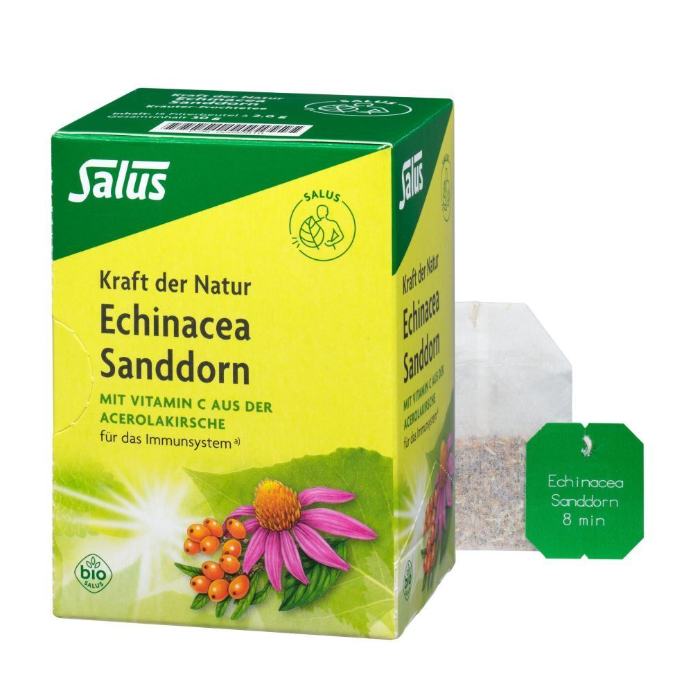 Echinacea Sanddorn TEE Bio 15 St Filterbeutel