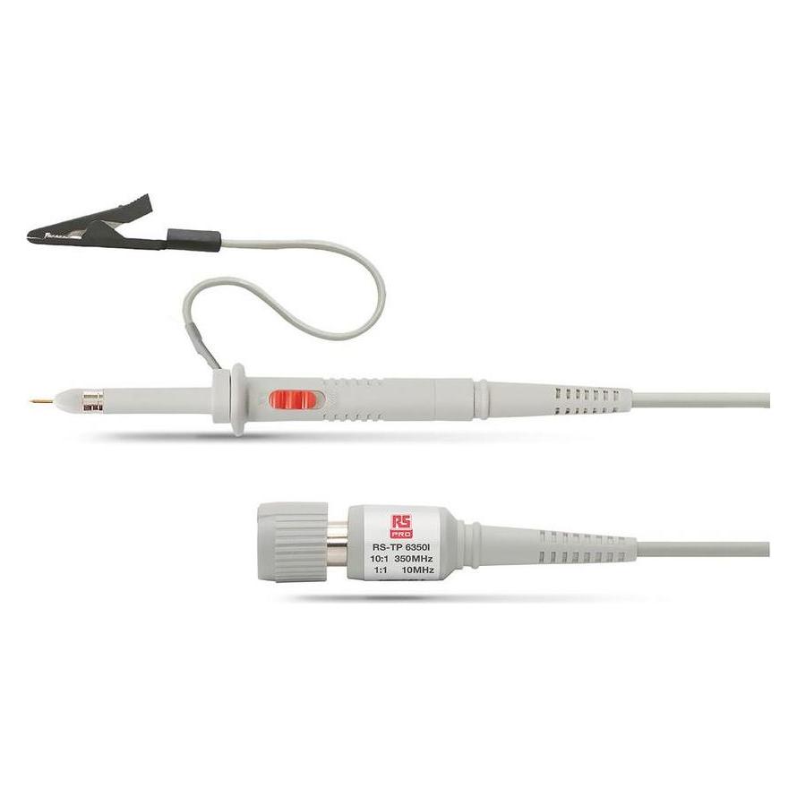 RS PRO Tastkopf 1:1, 1:10, 350MHz (1799556)