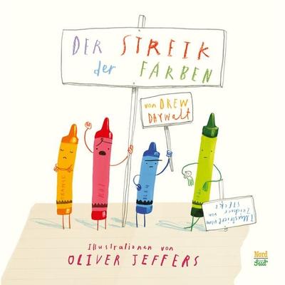 Der Streik der Farben, Gebundene Ausgabe von Drew Daywalt, NordSüd Verlag, 978-3-314-10359-9