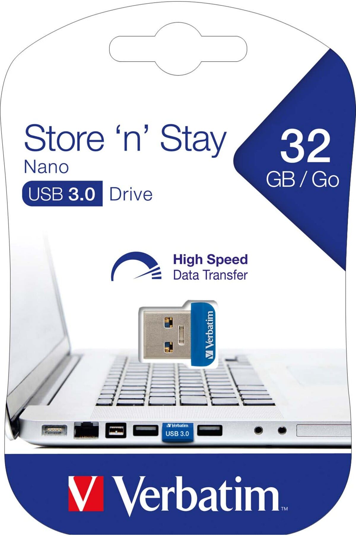 Verbatim USB-Stick 32GB 3.0 Nano Drive 98710)