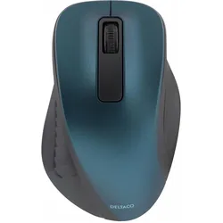 Deltaco wireless optical mouse 1200 DPI blue (Kabellos), Maus, Blau
