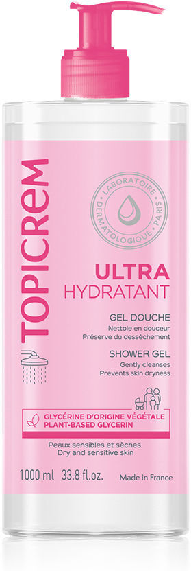 Topicrem Gel nettoyant doux Uh 1000 ml