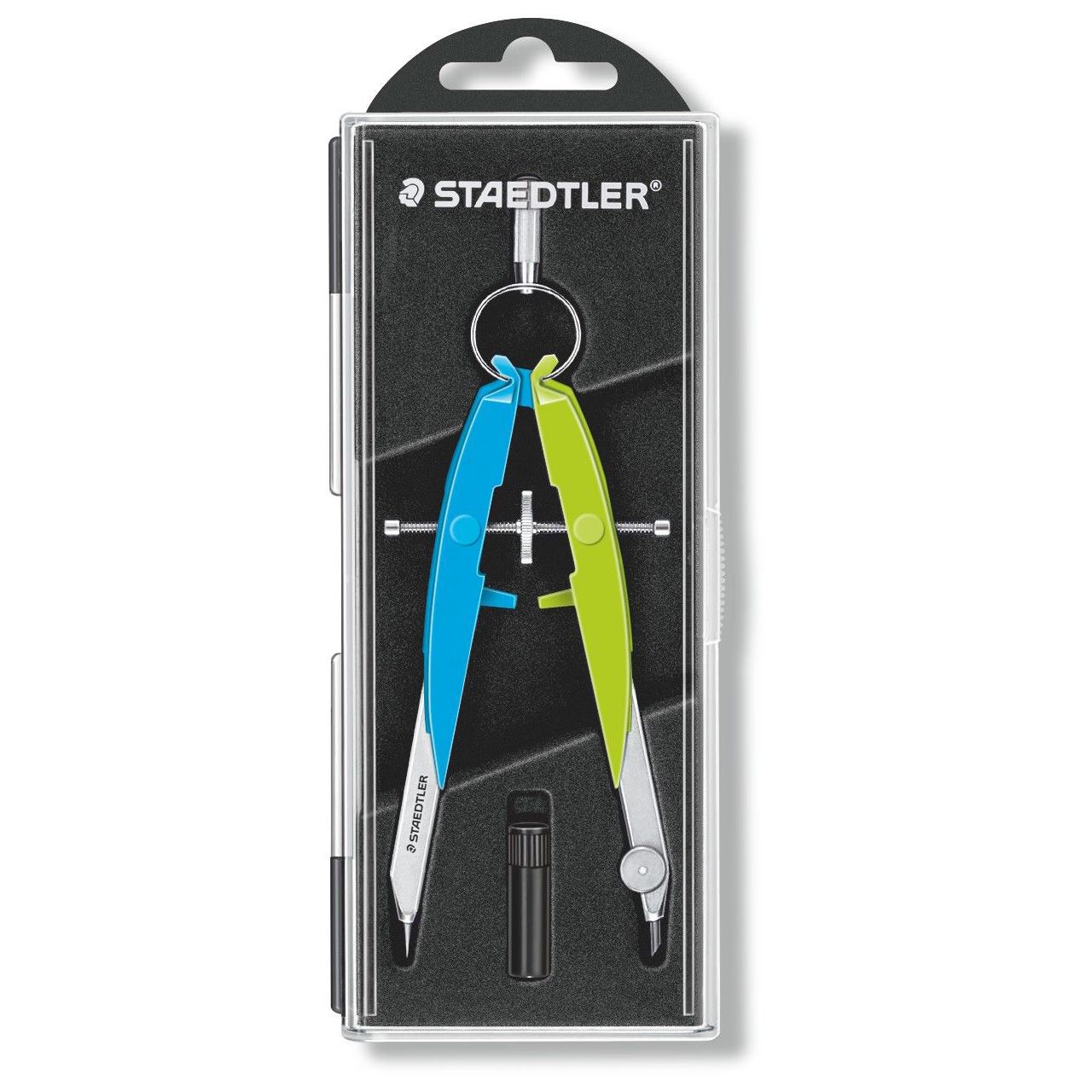 Staedtler Pr"zisions-/Geometriezirkel Mars Comfort Neon blau/grün