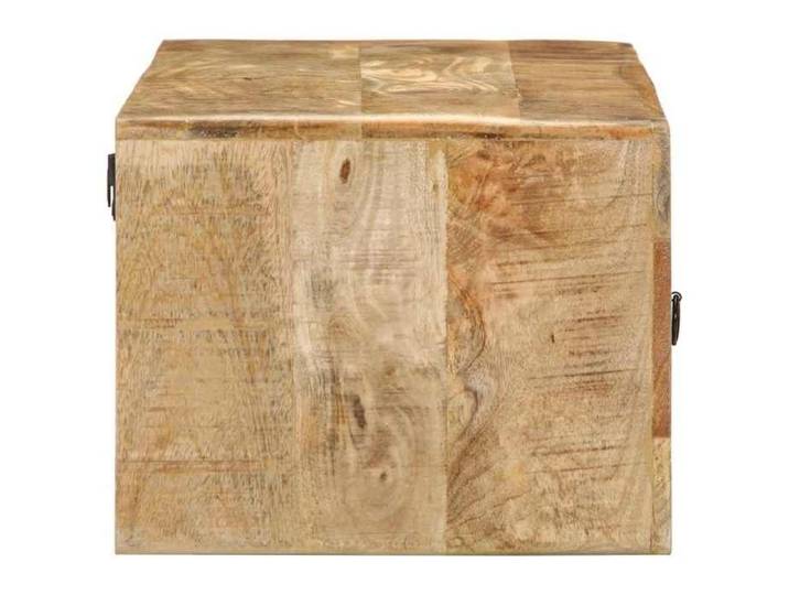 Meuble vinyle VENTE FLASH - Meuble de rangement Meuble TV - mural 100x32x25 cm bois massif manguier brut @58550722