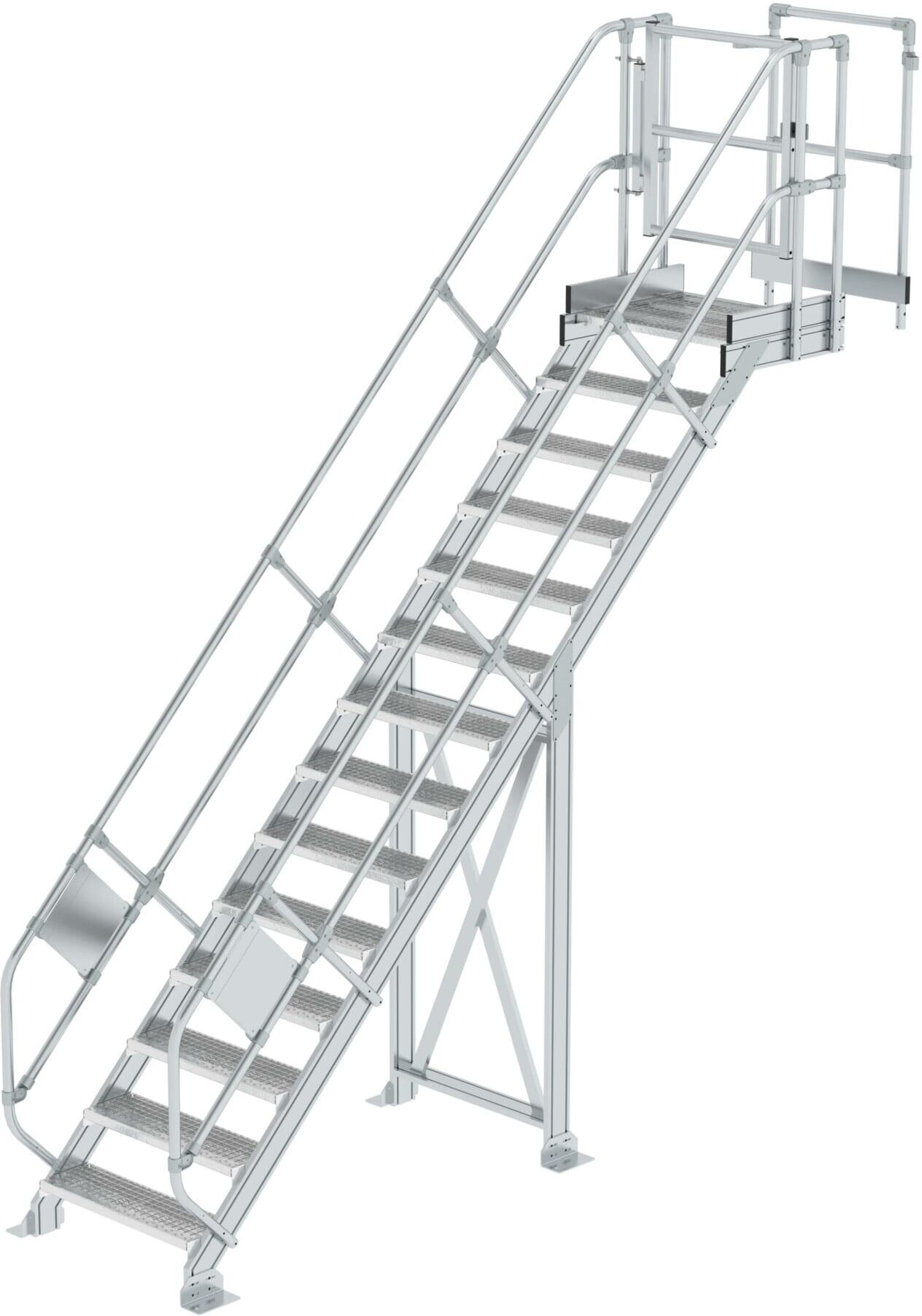 MUNK Modul 4, Treppe 45°, mit Plattform (070521)
