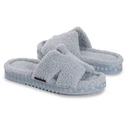 MUK LUKs Wellness-Pantolette Frottee bedruckte Sohle maschinenwaschbar
