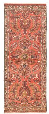 ECARPETGALLERY Hand-knotted Anadol Light Red Wool Rug - 2'5 x 6'3