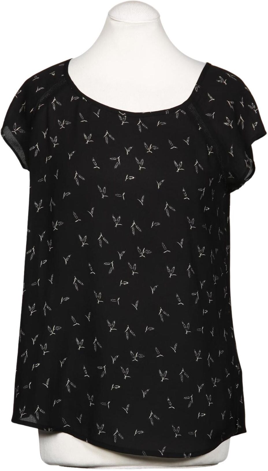 Maison Scotch Damen Bluse, Schwarz, Gr. EU 38 (Maison Scotch 2), Synthetik - Second Hand