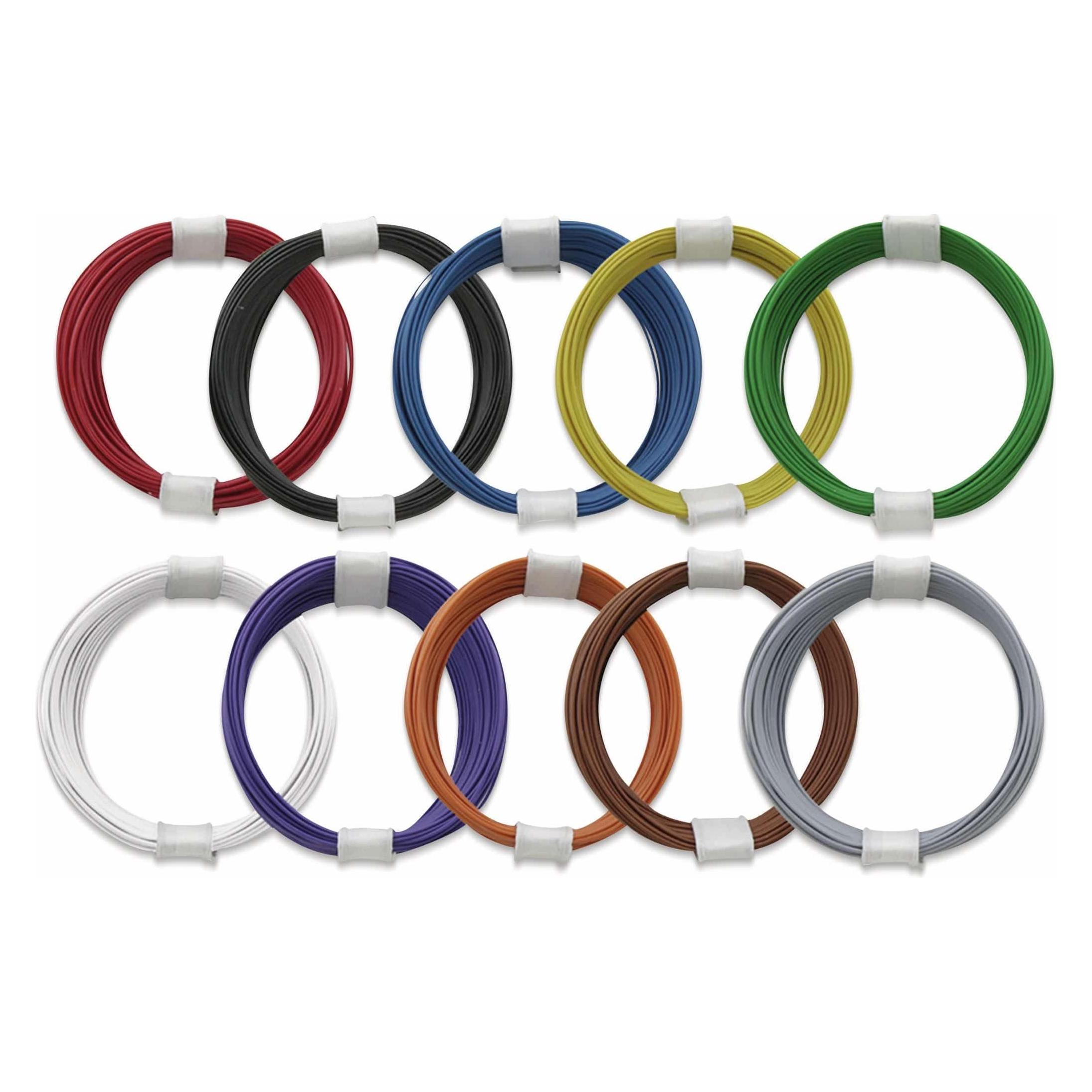 Donau Kupferschaltlitzen-Set 0,04 mm² (10 m) (110-MIX)