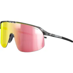 Julbo, Unisex, Sportbrille, Density Schwarz Durchscheinend Glänzend Grau REACTIV 13 Light Amplifier (Anthracite, Black), Grau, Schwarz