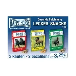 Happy-Horse Lecker-Snack 1000 gramm Banane-Vanille