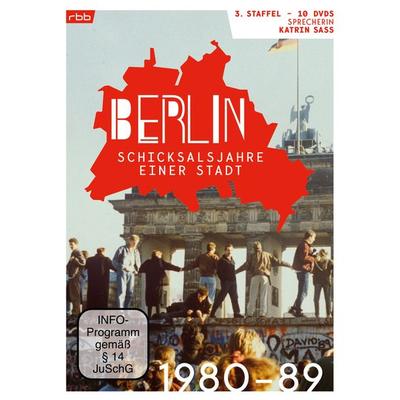 Berlin - Schicksalsjahre einer Stadt - Staffel 3 (1980-1989) [10 DVDs], DVD