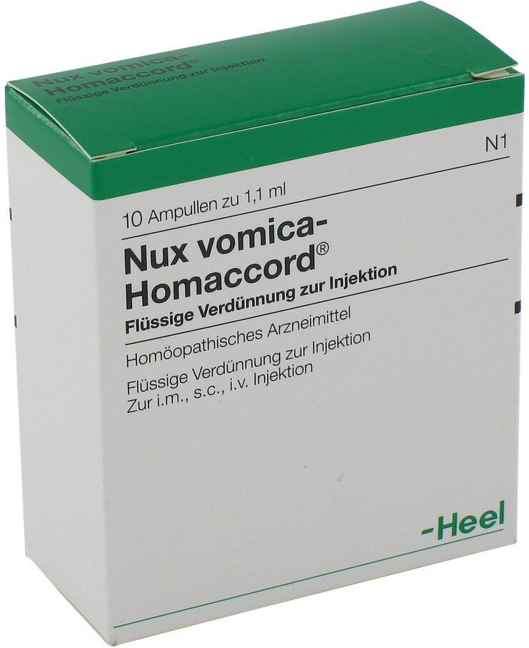 Nux vomica-Homaccord Nux Vomica Homaccord Ampullen