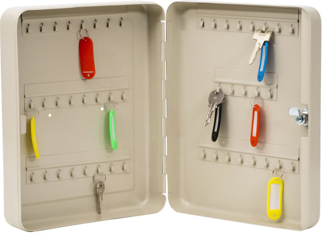 Coffret à clés STIER pour 45 clés, 300x240x80 mm (905343)