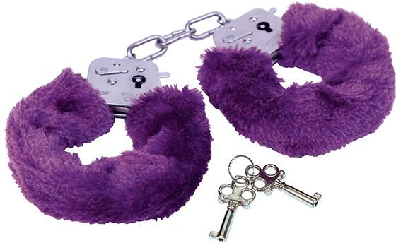 Rimba Menottes avec fourrure violette