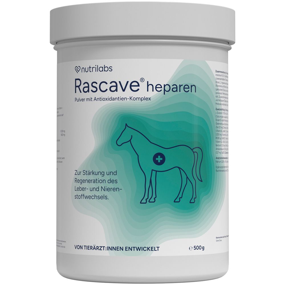 Rascave heparen Pulver f.Pferde 500 g