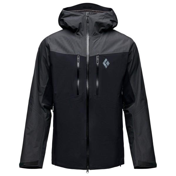 Black Diamond - Mission Alpine Shell - Regenjacke Gr S schwarz