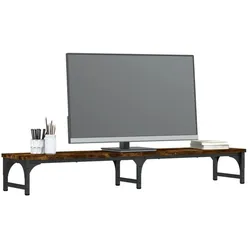 vidaXL Nackenau, Monitor Erhöhung, Braun