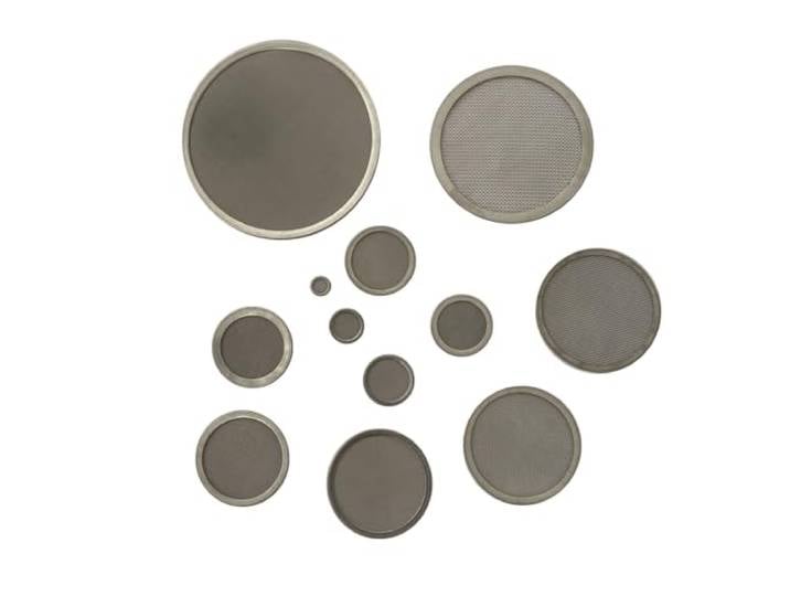 304 Edelstahl-Drahtgewebe-Filterscheiben-Maschensieb, flaches Sieb, 6 mm, 50 Mesh(250mmx30micronx10pcs)