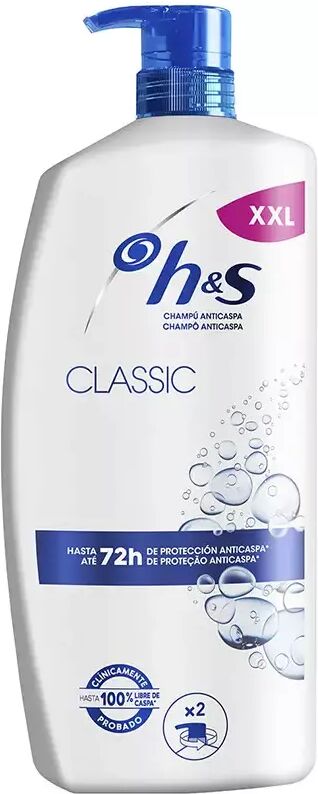 h&s; Classic Anti-Dandruff Shampoo Dispenser 1000 ml