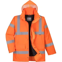 Warnschutz Winterjacke "RT30" Bahn orange - 5XL - Orange