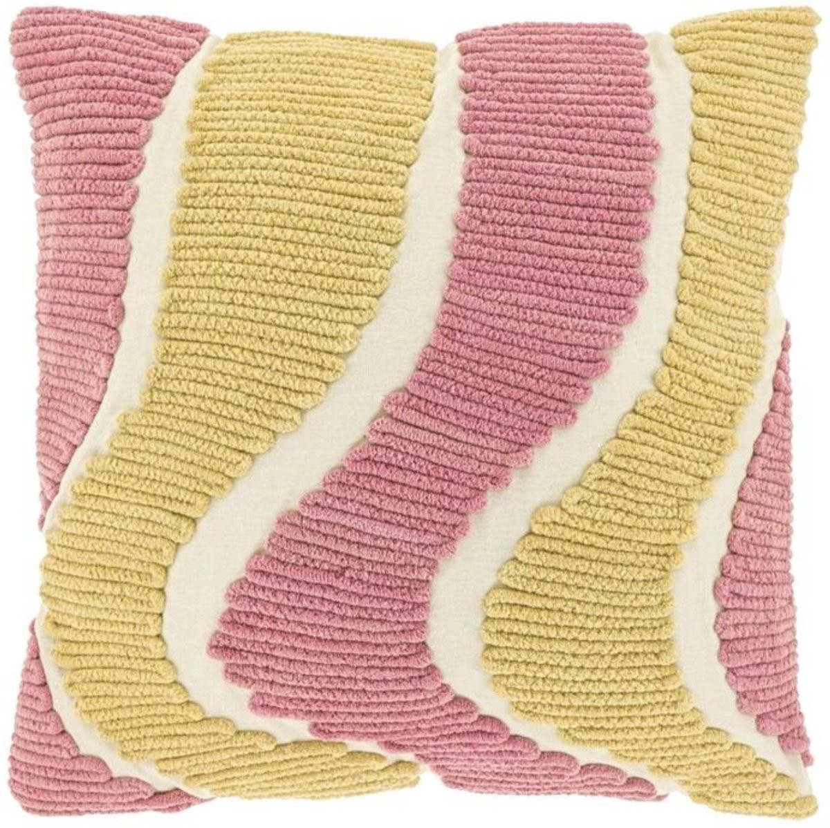 Unique Living Sierkussen Charly Flamingo Pink 45 x 45 cm