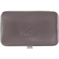 Windrose, Nagelpflegegerät, 803665.07 - 4-teilig Maniküretui Merino Moda grau