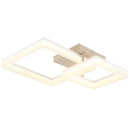 Globo Lighting LED-Deckenleuchte ZARA - B/H/T ca. 62.50x12.30x46.50