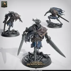 Pack The Cathedral Huntsmen (32mm base) Set von Rescale Miniatures aus Cathedral of Broken Crowns