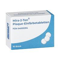 MIRA 2 Ton Plaque Einfärbe Tabletten 10 St