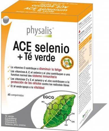 Physalis Selenium Ace + Green Tea 45 tablets 45 Units
