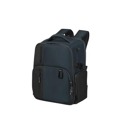 Reiserucksack SAMSONITE "BIZ2GO", Gr. B/H/T: 30cm x 40cm x 20cm, blau, Polyester, Rucksäcke Reiserucksack, reflektierende Details