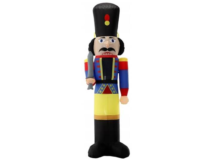 Grote opblaasbare LED-kerstdecoratie 230 cm (Opblaasbare notenkraker)