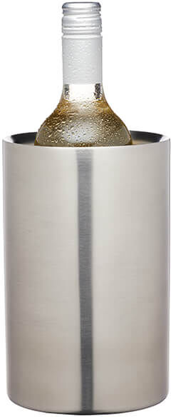 BarCraft Stainless Steel Double Walled Wine Cooler