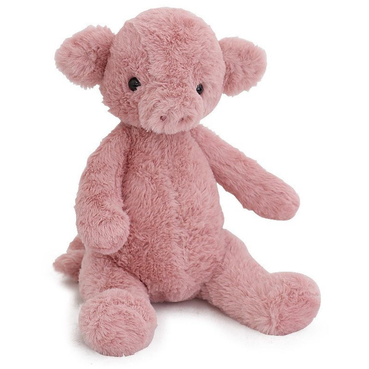 Minicee Pluche varken knuffel - Roze - 45 cm