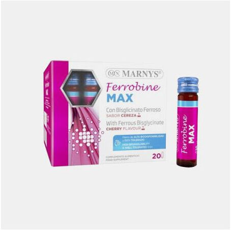 MARNYS FERROBINE MAX 20 AMPOLAS