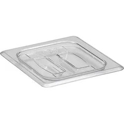 cookmax GN-Deckel, GN 1/6, 176 x 162 mm, mit Griff, Polycarbonat transparent