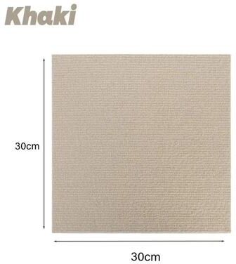 Inspired Finds Self Adhesive Sisal Cat Scratcher Mats For Furniture Protection khaki 1pcs