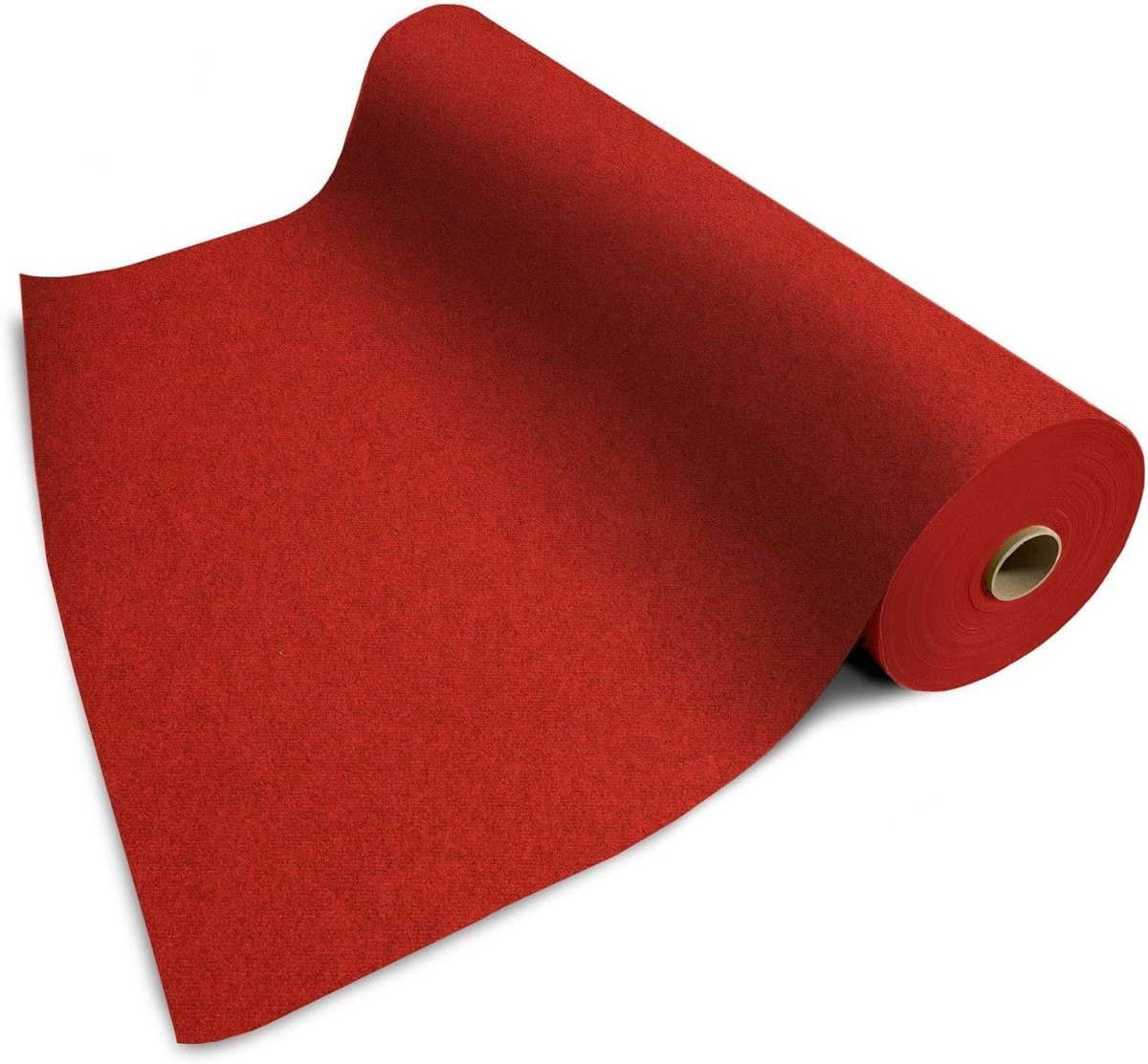 Rood gemêleerd tapijt loper voor evenementen en feestelijke aankleding, 100 x 200 cm