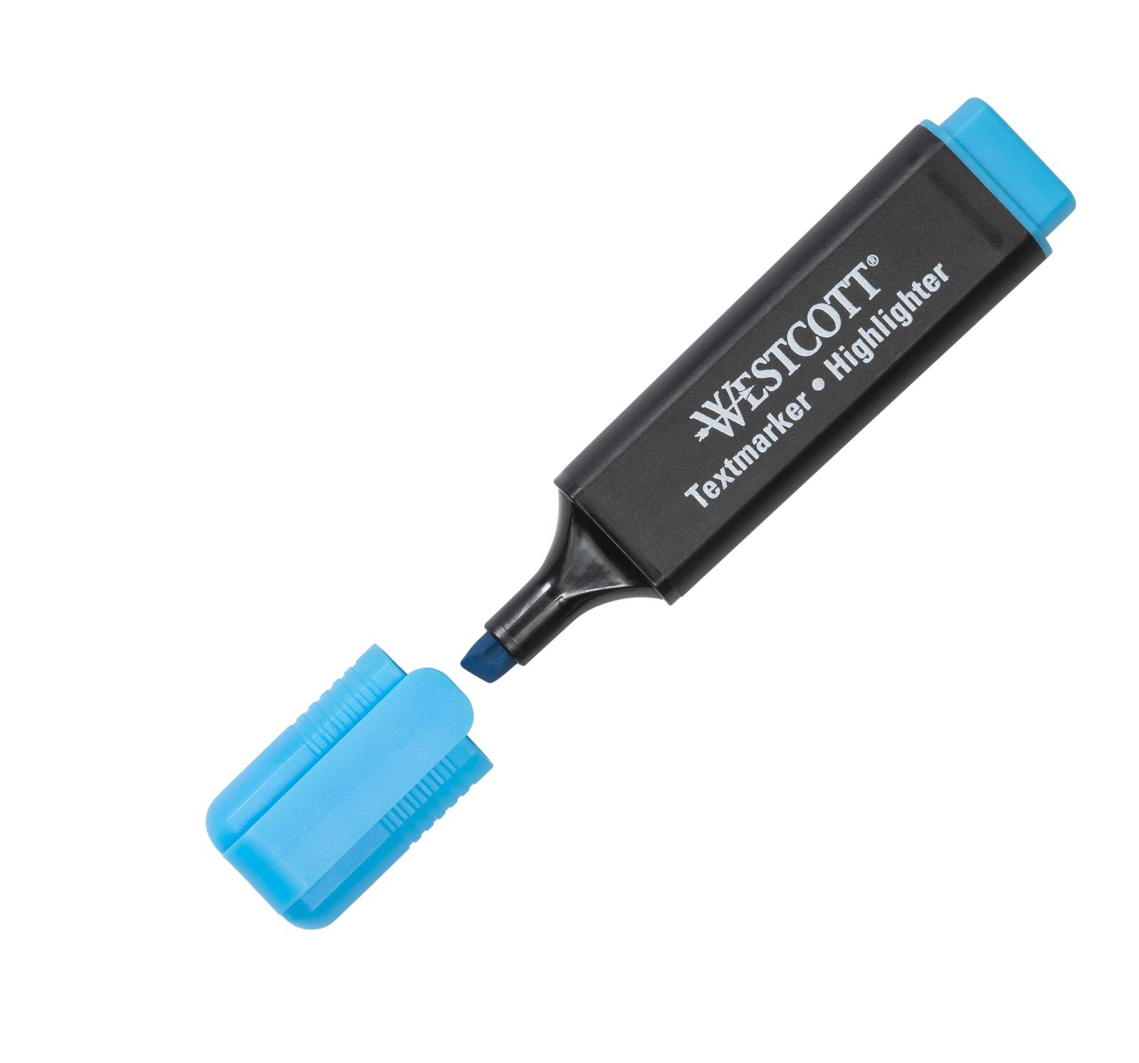 WESTCOTT Textmarker Blau E-1743631 00