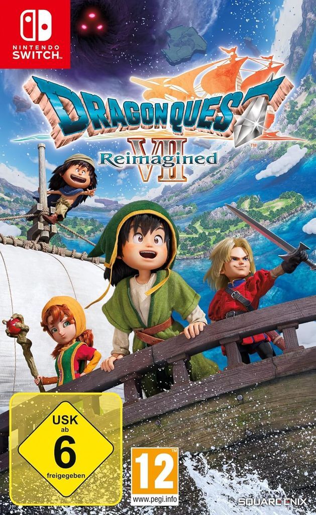 SQUAREENIX Spielesoftware "Dragon Quest VII Reimagined", bunt (weiß, neutral), Nintendo Switch, Spielesoftware, Spielesoftware
