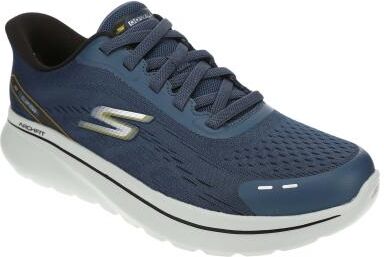 Skechers Performance GO WALK Arch Fit N-Joy-Nobend - Mens 7.5 Navy Walking Medium
