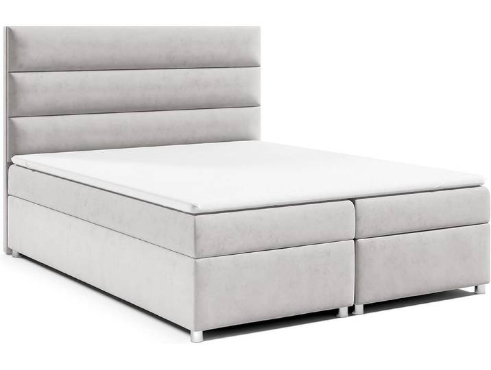 Best for Home Boxspringbett Trinity K1 Lux mit zwei Bettkasten, Bonell-Matratze, Komfort Topper (140x200 160x200 180x200 200x200 cm), mit Lieferung, Aufbau & Entsorgung, TOP- Preis-Leistungs-Verhältnis