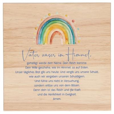 Holztafel aus Eiche - Vater unser