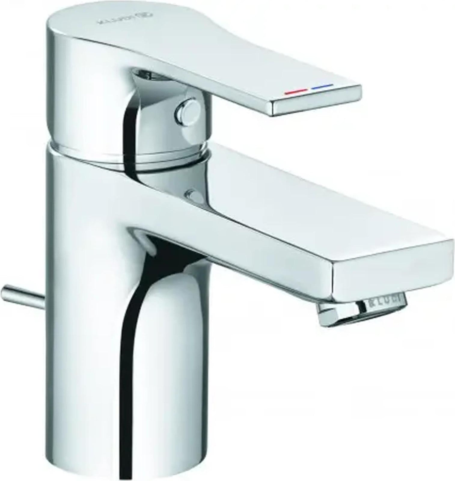Kludi Zenta SL wastafelafvoer, 75 mm, chroom