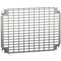 Schneider Electric NSYMR34 Perforierte Platten Monoblock, H300xB400mm mit universeller Perforation 11x26mm